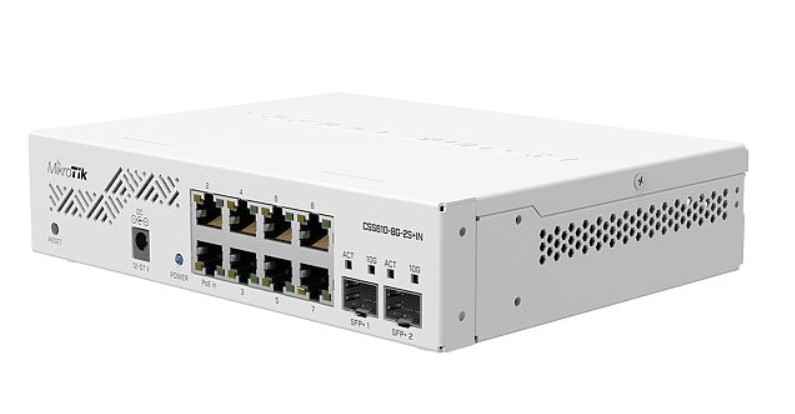 MikroTik CSS610-8G-2S+IN | CSS610-8G-2S+IN Cloud Smart Switch 2SPP+ and ...